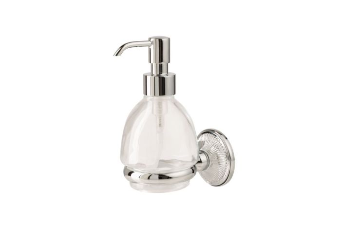 Stil Haus Regal, wall-mounted glass dispenser, chrome color