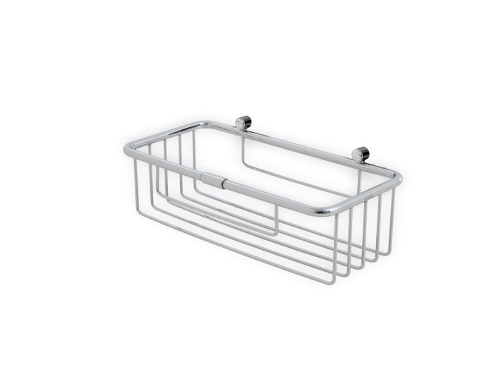 Stil Haus, bathroom grate 1-level rectangular, length 25 cm, color chrome