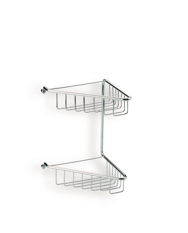 Stil Haus, bathroom grate 2-level corner, height 29 cm, chrome color