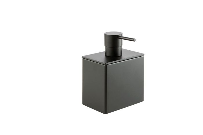 Stil Haus Rettangolo, table dispenser, color black, pump with lid matte black