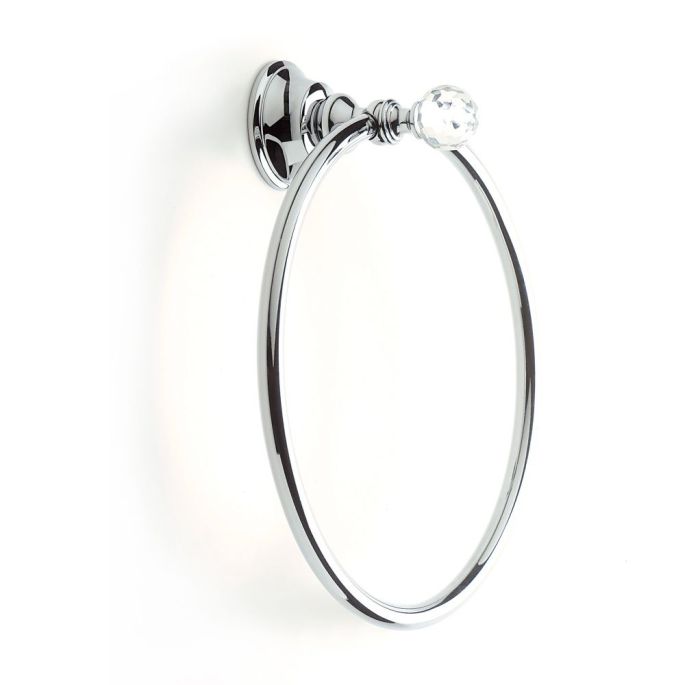 Stil Haus Smart Light, towel ring holder, chrome color