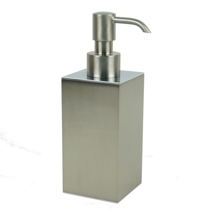 Stil Haus Urania, desktop metal dispenser, nickel satin color