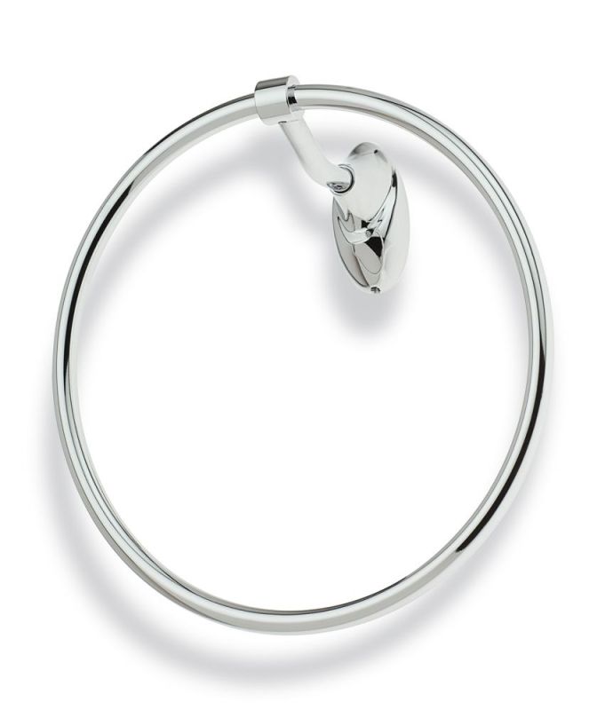 Stil Haus Zefiro, towel ring holder, chrome color